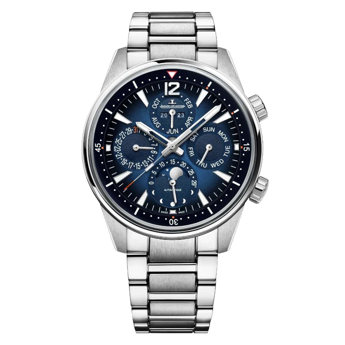 Buy Jaeger LeCoultre Polaris Perpetual Calendar 42mm Blue Q9088180 in Dubai