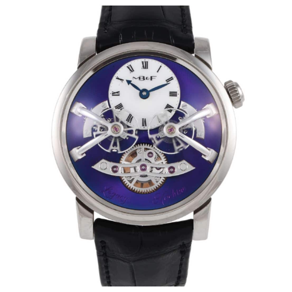 Buy MB&F Legacy Machines No. 2 in White Gold Purple Dial in Dubai
