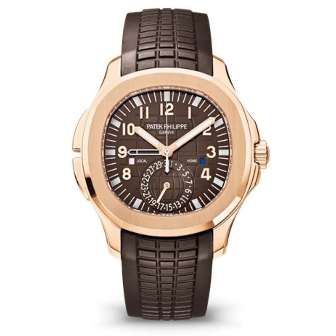 Buy Patek Philippe Aquanaut Travel Time 5164R-001 Brown Dial in Dubai