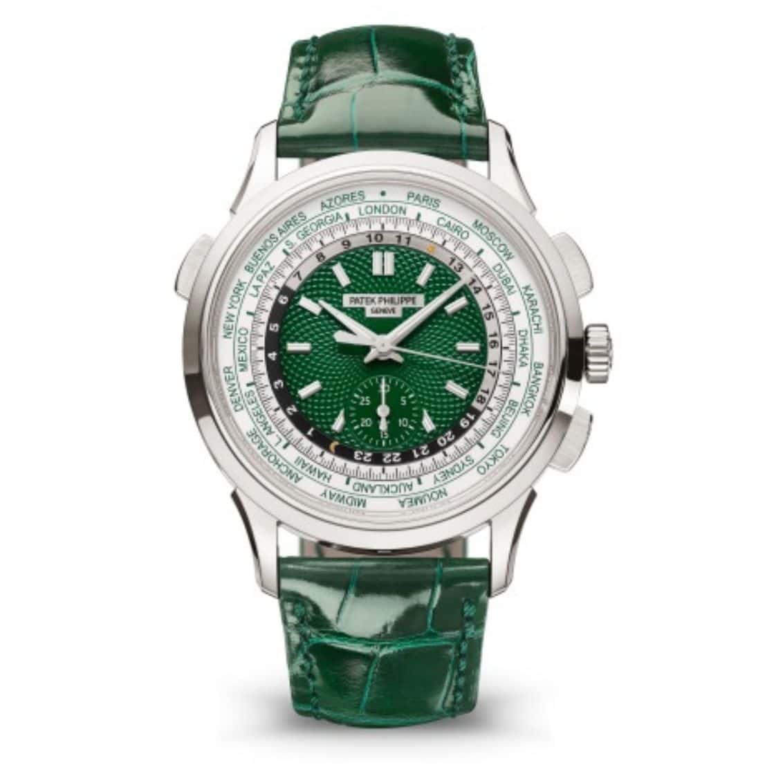 Buy Patek Philippe Complications 5930P-001 World Time Chronograph in Dubai