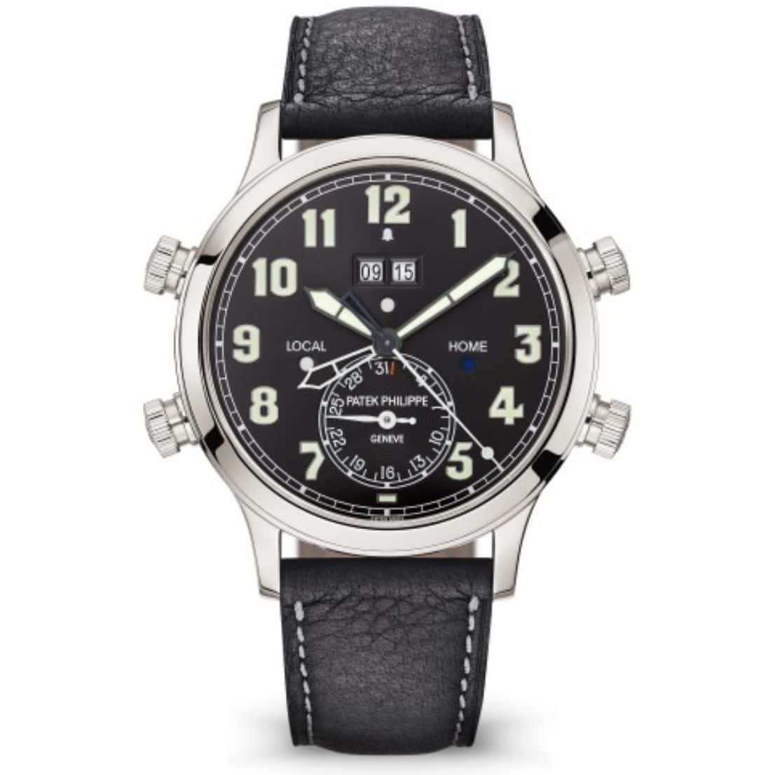 Buy Patek Philippe Grand Complications 5520P-001 Alarm Travel Time in Dubai