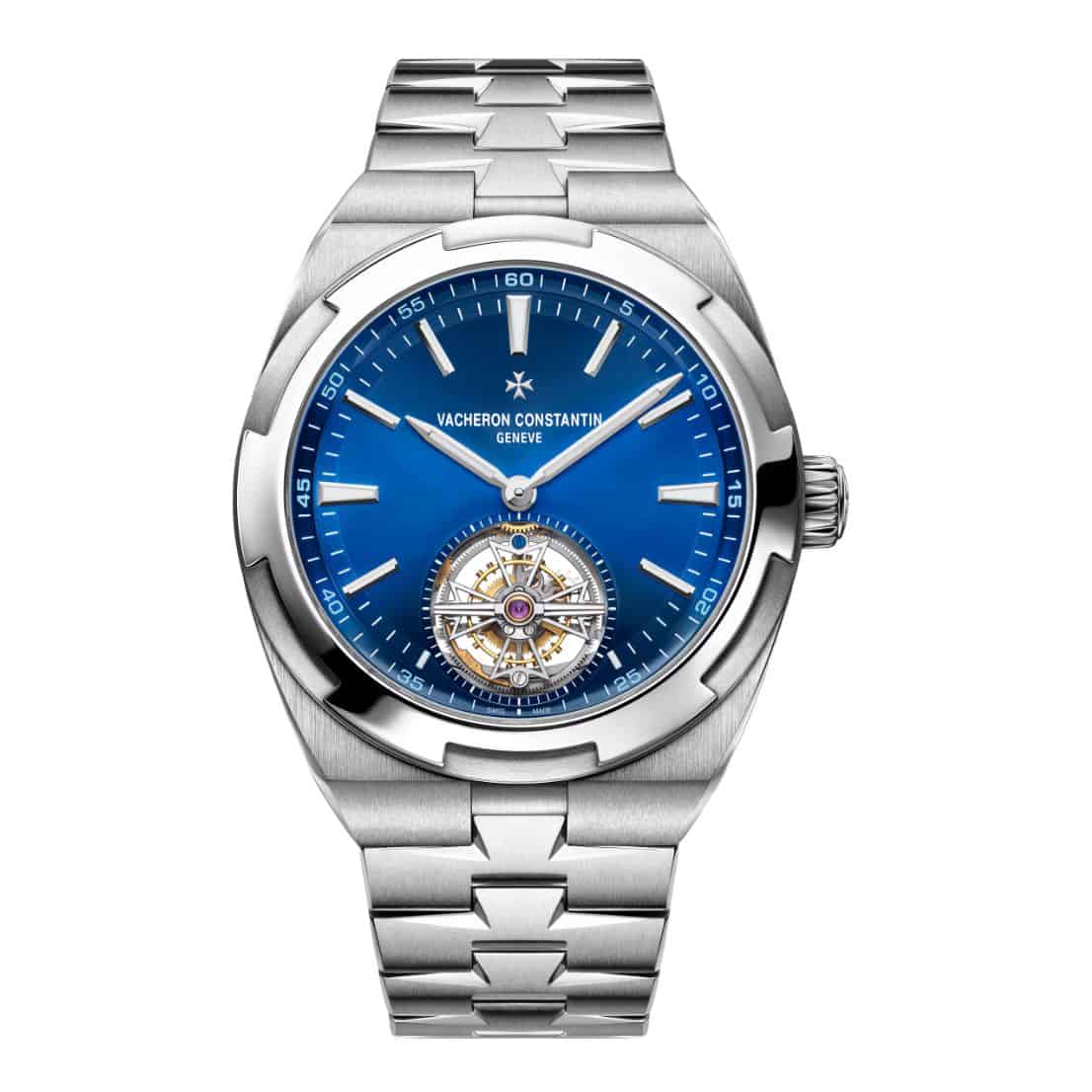 Buy Vacheron Constantin Overseas Tourbillon in Steel 6000V/110A-B544 in Dubai