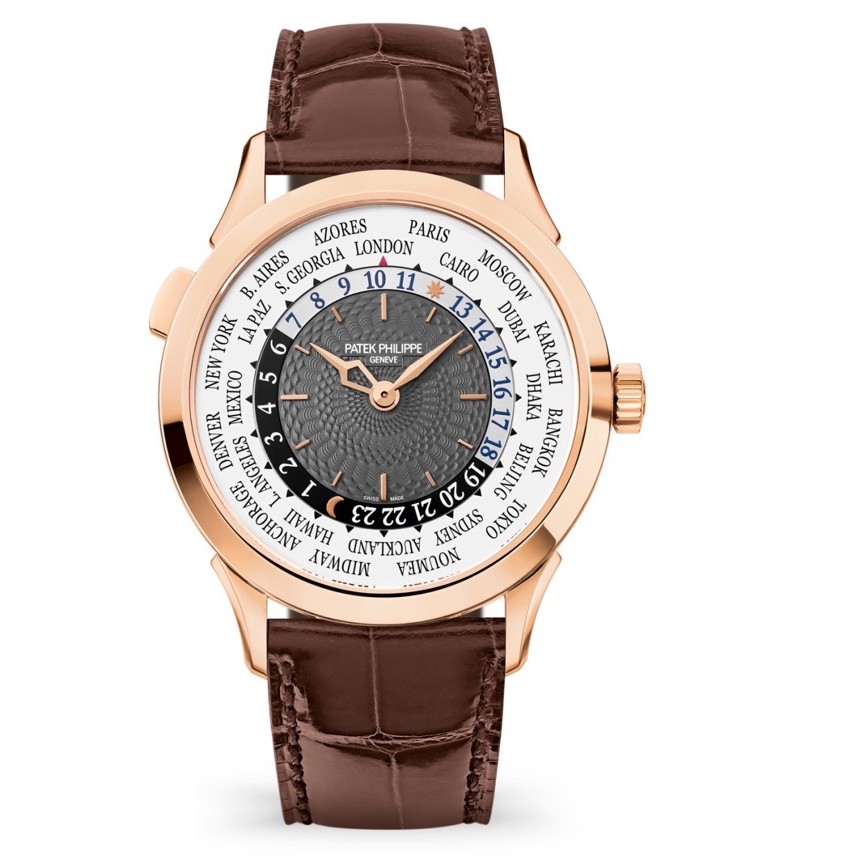 Buy Patek Philippe World Time 5230R-012 in Rose Gold in Dubai