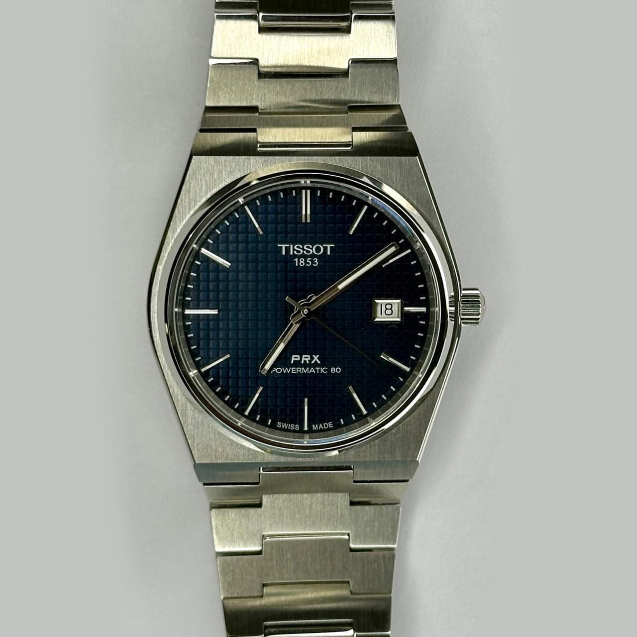 Buy Tissot PRX Powermatic 80 Blue Dial Automatic Men’s Watch T137.407.11.041.00 in Dubai