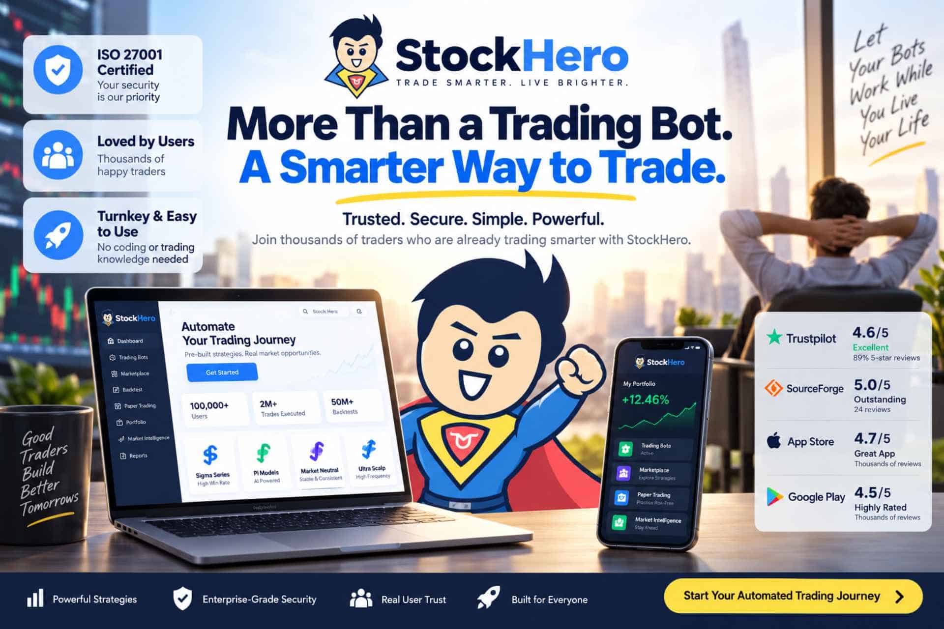 Why Choose StockHero to be your AI Trading App?