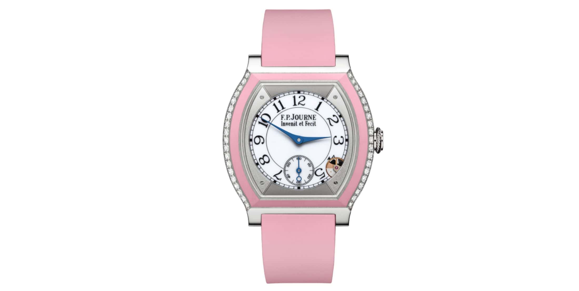 Buy F.P. Journe Élégante 40 Mm Titanium With Diamonds in Dubai