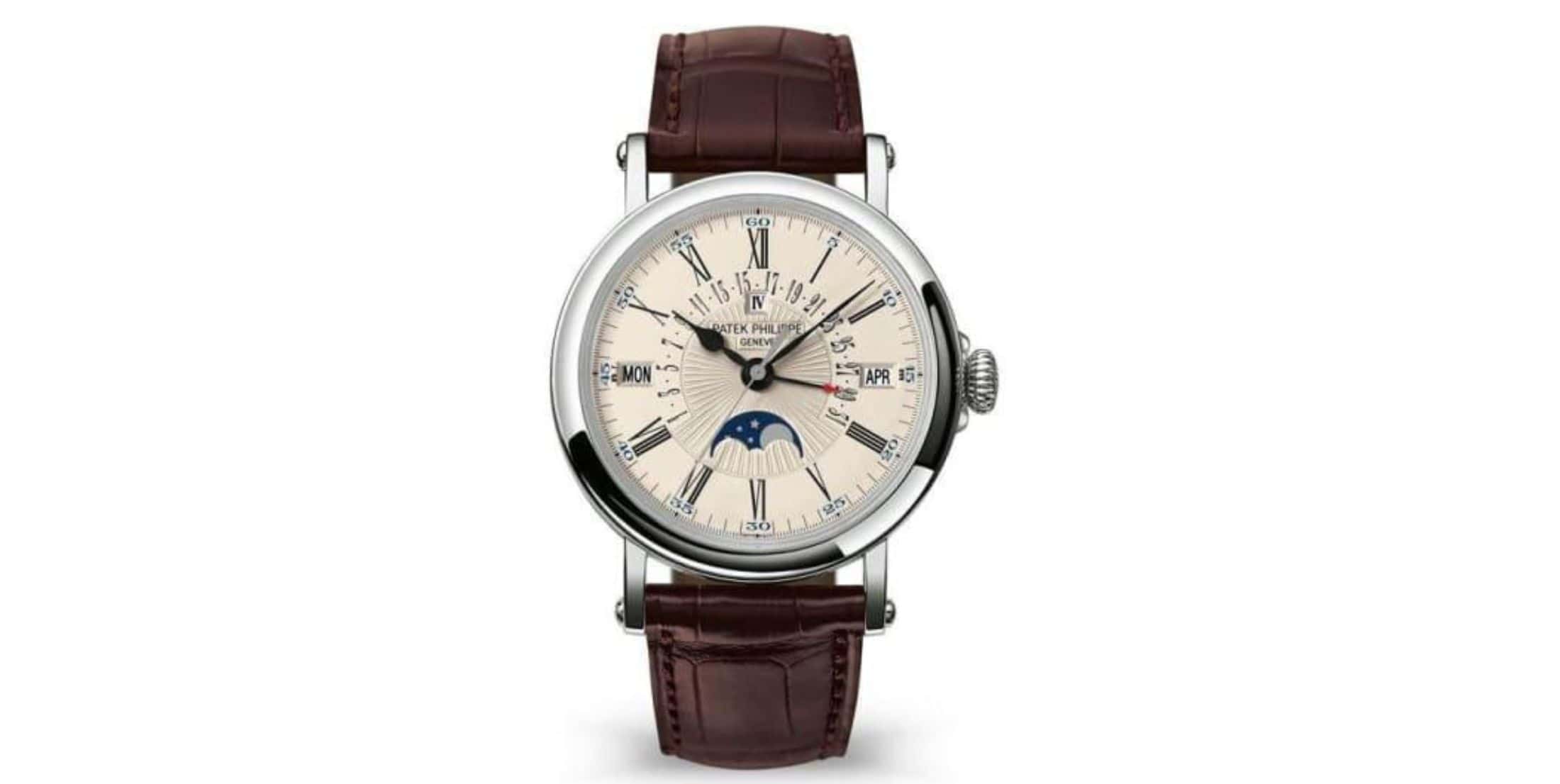 Buy Patek Philippe Grand Complications Perpetual Calendar Retrograde Date in White Gold 5159G-001 in Dubai