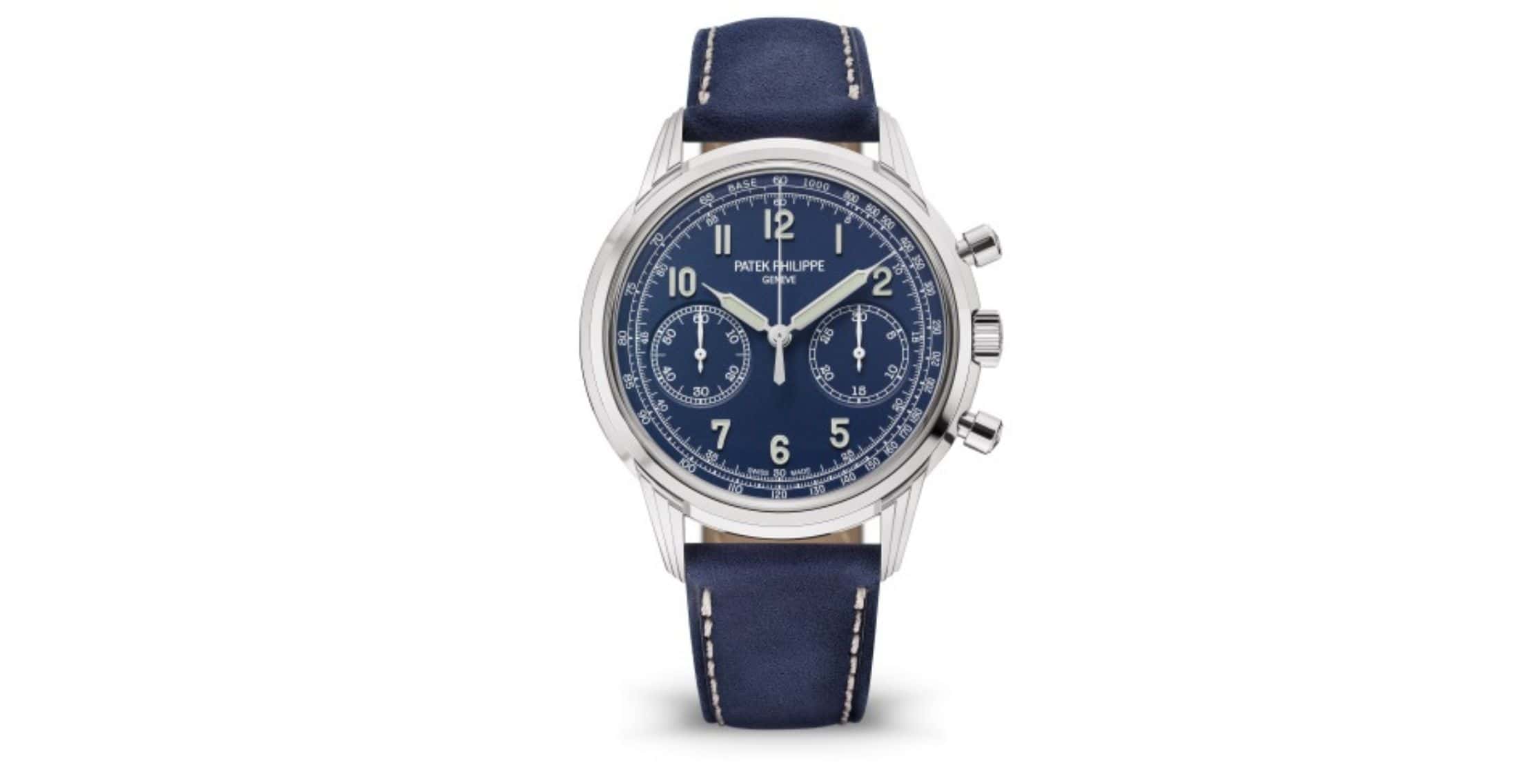 Buy Patek Philippe 5172G-001 Chronograph Blue Dial in White Gold in Dubai