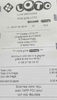 Loto grille
