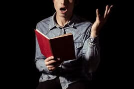 how to practice American accent using a book