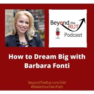 how to big dream barbara fonti