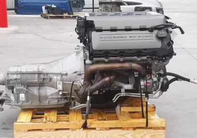 5.0 COYOTE ENGINE 6R80 AUTO TRANSMISSION GEN 2 2016 MUSTANG GT PULLOUT SWAP