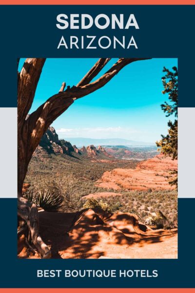 Red sand and desert near Sedona, Arizona.