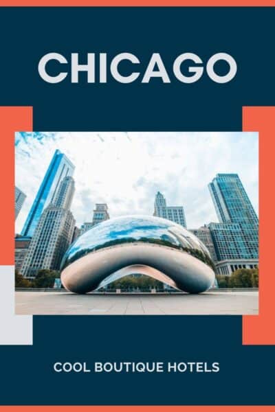 Cloud Gate monument in Chicago.