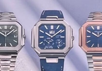 New Patek Philippe collection 2024 featuring three models: 5821/1A-001 in stainless steel with green dial, 5821/1AR in rose gold and steel with blue dial, and 5822P in platinum with blue dial, moonphase, and big date complications. Patek Philippe, a brand synonymous with luxury, precision, and timeless craftsmanship, has once again taken the watch world by storm with the release of its latest collection. This new lineup marks the brand’s first major collection unveiling in over two decades, making it one of the most eagerly awaited events in recent horological history. With three stunning models leading the charge, Patek Philippe has redefined contemporary luxury while staying true to its legacy of exceptional watchmaking. Here’s a closer look at the three magnificent timepieces: 1. Patek Philippe 5821/1A-001: Stainless Steel with Green Dial The first standout in the collection is the 5821/1A-001, a stunning piece crafted from stainless steel. With its lush green dial, this model pays homage to Patek Philippe’s iconic 5711 Green—one of the most coveted sports watches in modern history. The new 5821/1A-001 features a full steel bracelet and is elegantly minimalist, offering only time and date functions. This simplicity highlights Patek Philippe’s commitment to timeless elegance while appealing to collectors who favor a streamlined aesthetic. For those who missed out on the 5711, the 5821/1A-001 offers a fresh take on the much-loved classic, combining modern elements with Patek Philippe's unmatched craftsmanship. 2. Patek Philippe 5821/1AR: Blue Dial with Rose Gold and Steel Case Next in the lineup is the sophisticated 5821/1AR, a watch that marries the luxury of rose gold with the versatility of steel. Its blue dial contrasts beautifully with the two-tone case and bracelet, creating a striking yet elegant aesthetic. With only time and date functions, the 5821/1AR continues the collection’s minimalist theme, while the combination of precious metals and rich blue dial ensures this timepiece stands out as both luxurious and sporty. The 5821/1AR is a versatile watch, perfect for those who appreciate both high-end materials and practical, everyday wear. 3. Patek Philippe 5822P: Platinum with Blue Dial and Complications The true highlight of the collection is the 5822P, crafted from platinum and featuring a deep blue dial. This model offers more than just simple timekeeping; it boasts an impressive array of complications, including a big date display at 12 o’clock and a moonphase indicator with seconds subdial at 6 o’clock. The 5822P is paired with a luxurious leather bracelet, giving it an air of classic elegance while maintaining the modern design that defines this collection. Interestingly, the 5822P was leaked earlier this week in Fortune magazine, which fueled excitement and speculation among collectors and enthusiasts alike. Now, with its official unveiling, it is clear that the 5822P is set to become one of the most sought-after models in the collection, combining intricate complications with unparalleled craftsmanship. A Legacy Reborn After more than two decades, Patek Philippe’s new collection signals the rebirth of its innovative spirit. Each model—from the minimalist elegance of the 5821/1A-001 to the refined luxury of the 5821/1AR, and the technical brilliance of the 5822P—showcases the brand’s dedication to creating timepieces that transcend fleeting trends. This collection serves as a reminder of why Patek Philippe continues to reign at the pinnacle of watchmaking, blending heritage, innovation, and artistry to produce pieces that collectors will treasure for generations to come.