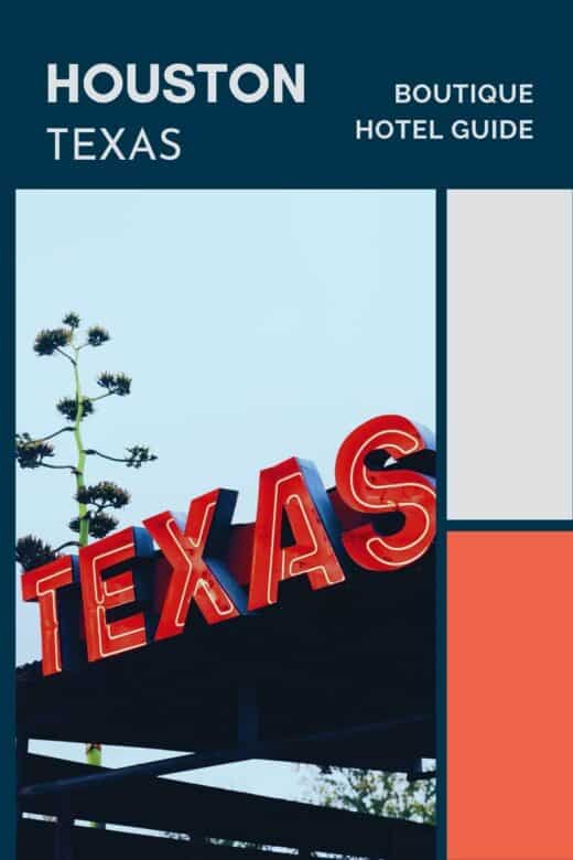 Red Texas neon sign.