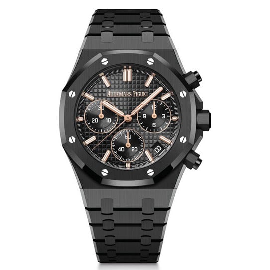 Buy Audemars Piguet Royal Oak Chronograph in Black Ceramic 26240CE.OO.1225CE.01 50th Anniversary Edition in Dubai