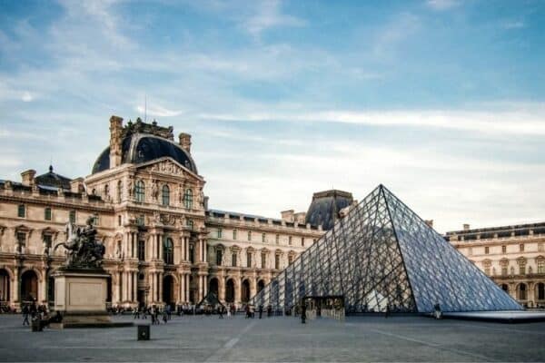 The Louvre Pyramid and Museum