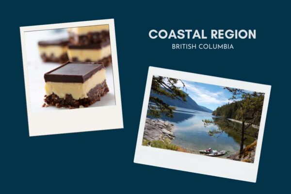 Nanaimo Bars and the BC coast.