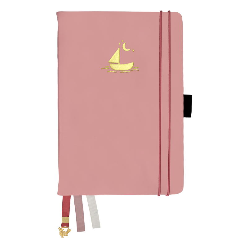 A5 Notebook Coloured Pages Dream Voyage