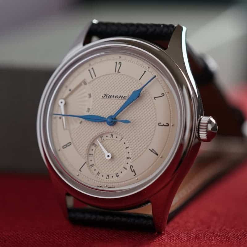 Buy Kurono Tokyo Réserve de Marche Cream Dial ‘SENSU NOS’ in Dubai