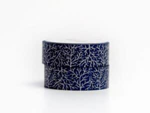 Washi Tape Blue Crystal Trees