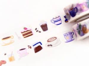 Washi Tape Teacups and Coffee Mugs