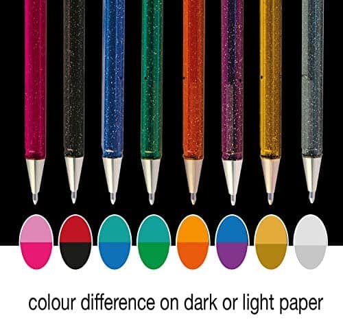 Pentel Hybrid Dual Metallic Glitter Pen