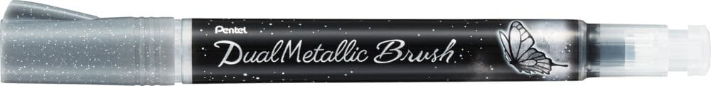 Pentel Dual Metallic Brush Pen - Image 4