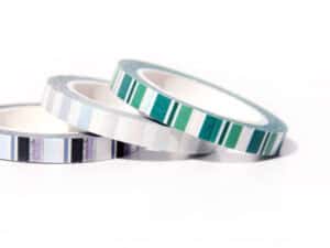 Washi Tape Slim Set Holo Stripes