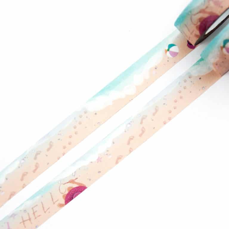 Washi Tape Serene Waves