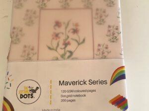 A5 Notebook Coloured Pages Pink Mystique