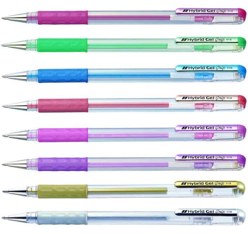 Pentel Hybrid Gel Grip Pen
