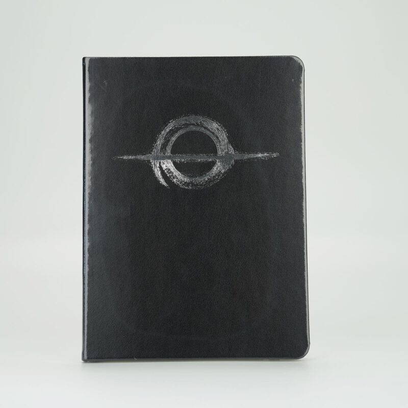 200 Page A5 Notebook Blackhole 400 Page A5 Notebook Blackhole Black