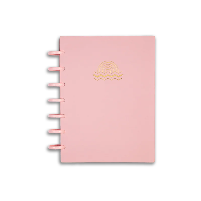 A5 Discbound Notebook Shuffle PINK
