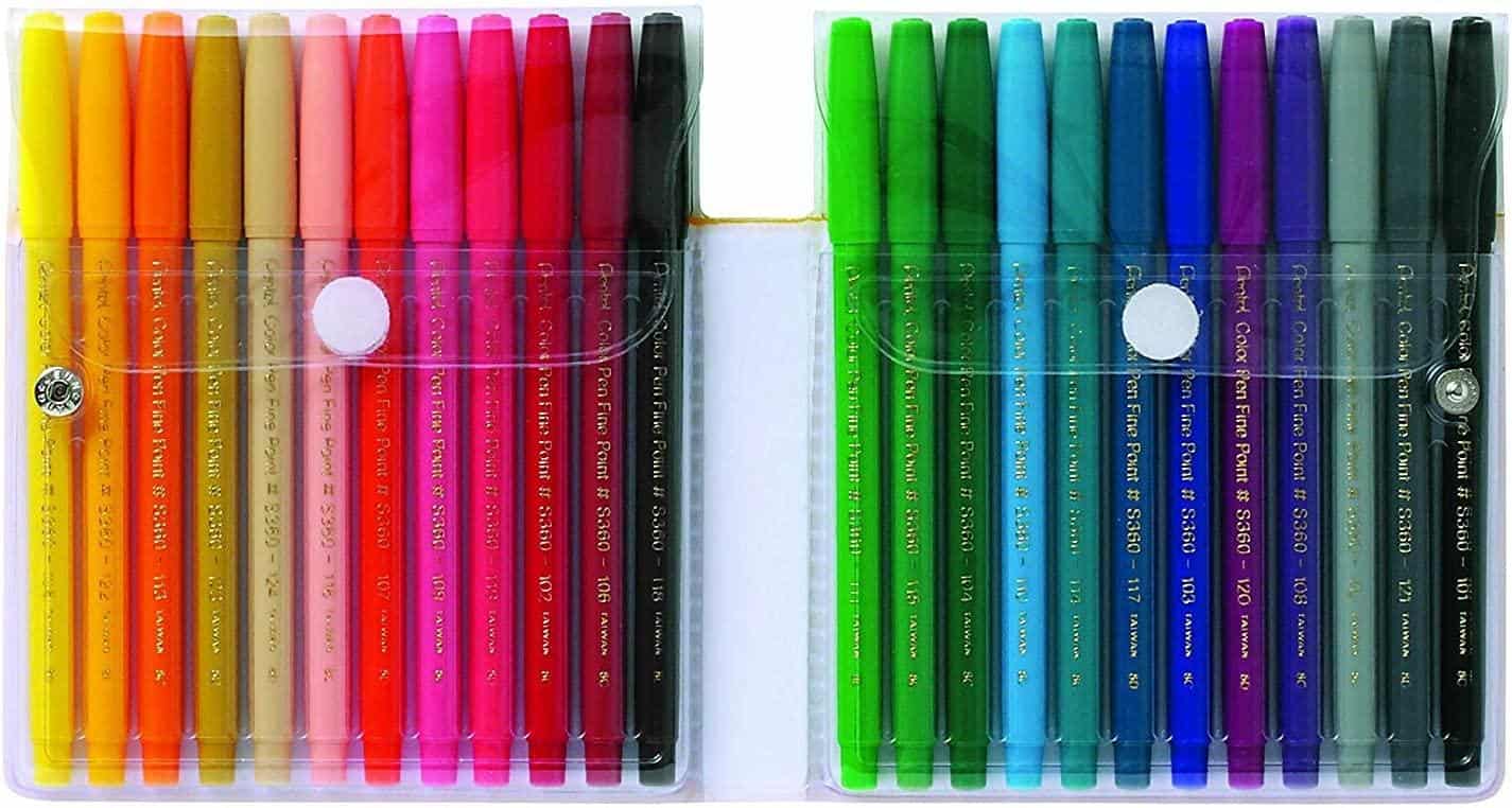 Pentel Fine Point Color Pen Set - Image 4