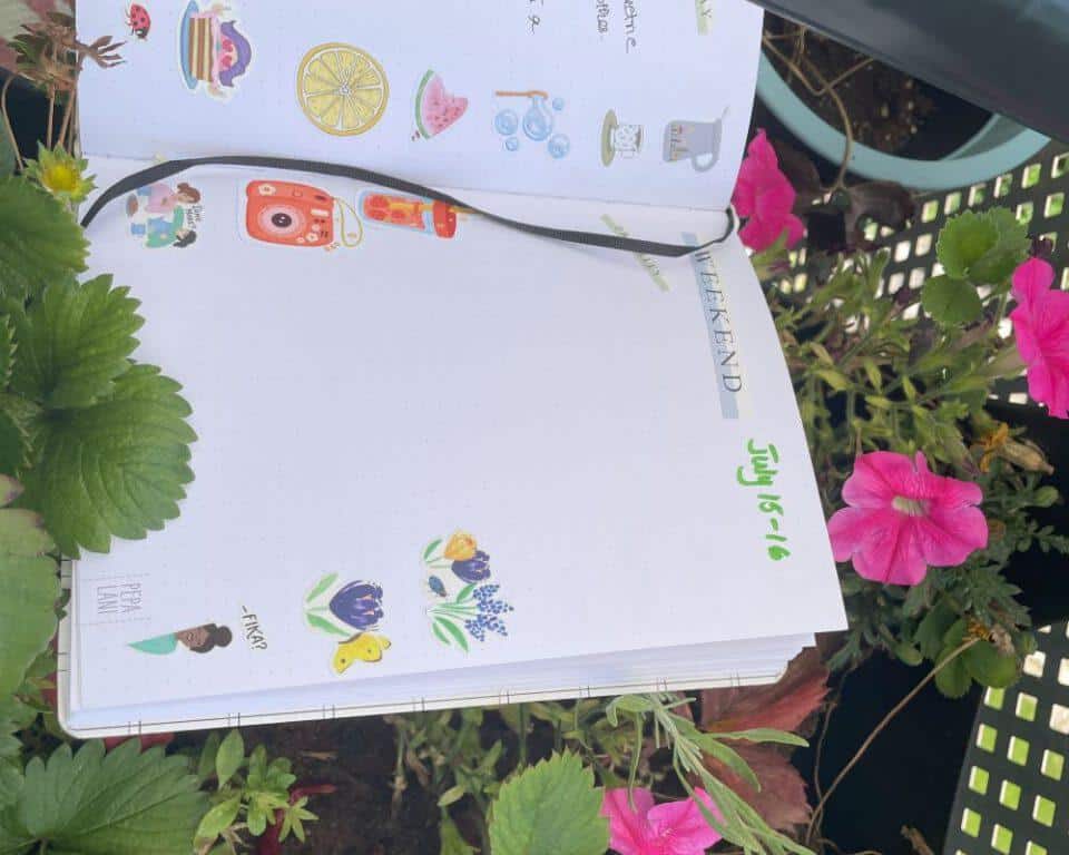 journals bullet journal dail planner layout stickers pictures