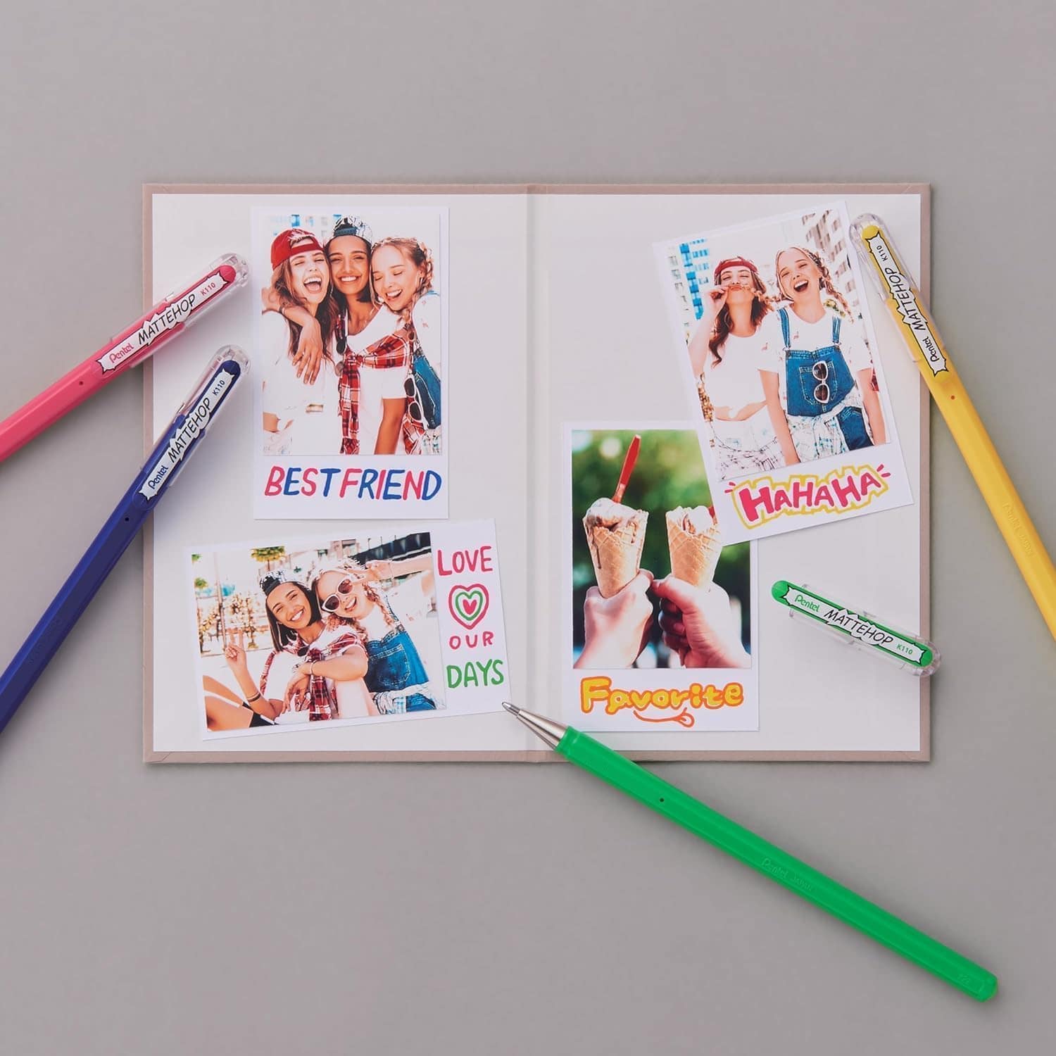 Pentel Mattehop Liquid Gel Rollerball Pen &ndash; Bild 5
