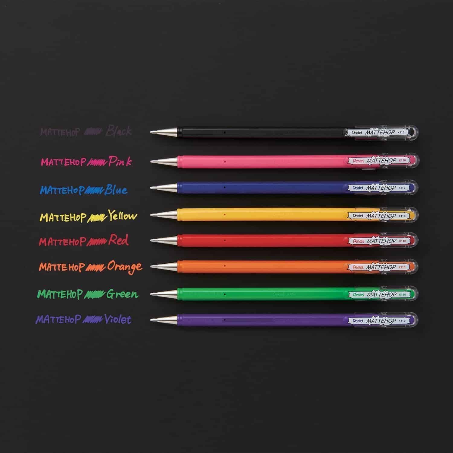 Pentel Mattehop Liquid Gel Rollerball Pen &ndash; Bild 3