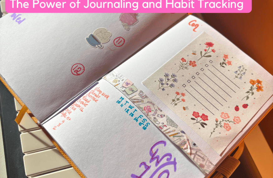 Habit Tracking and Journaling to Unlock Extraordinary Productivity and better Wellness