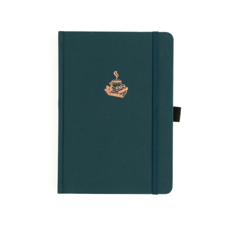B5 Coffee & Books- Dot Grid Notebook