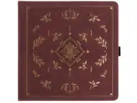8x8 Storybook in Plum: Dot Grid Notebook