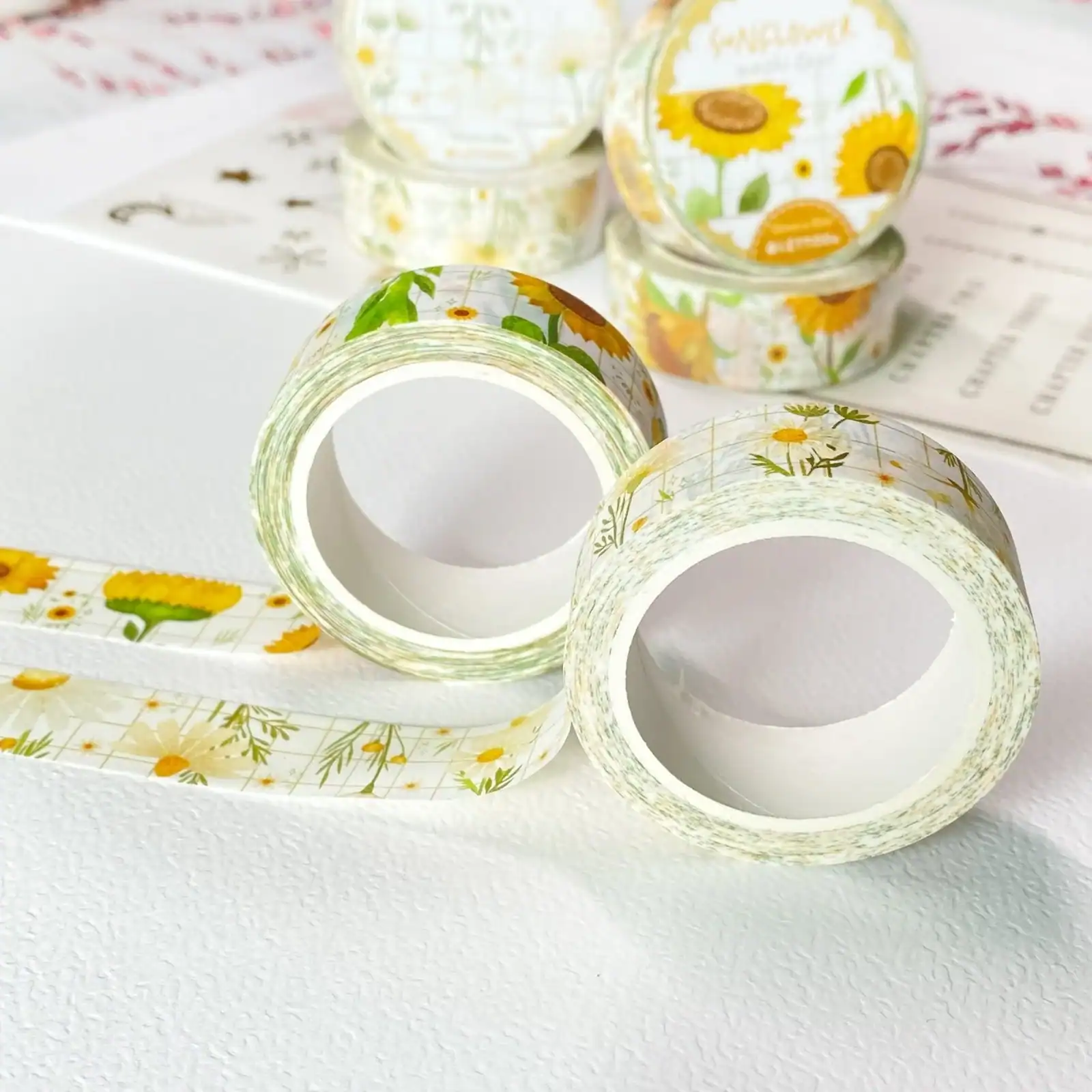 Chamomile & Sunflower Washi Tape &ndash; Bild 6