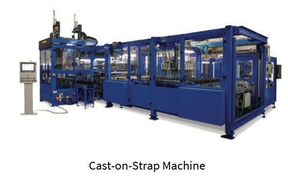 Lead Acid Battery Cast-on-Strap Machine - Sovema