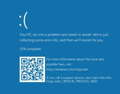 Microsoft Blue Screen Of Death BSOD