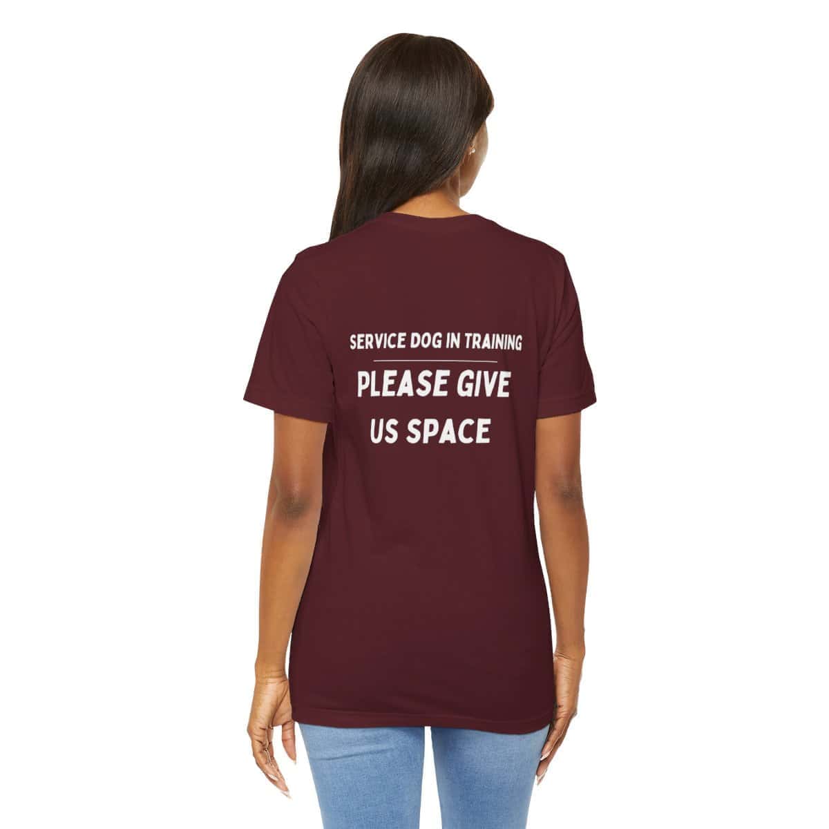 Service Dog in Training Unisex Tshirt - Image 9