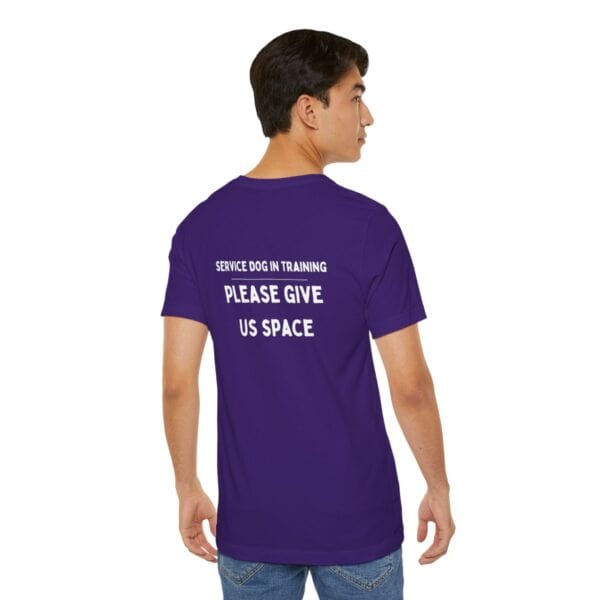 Service Dog in Training Unisex Tshirt - Image 8