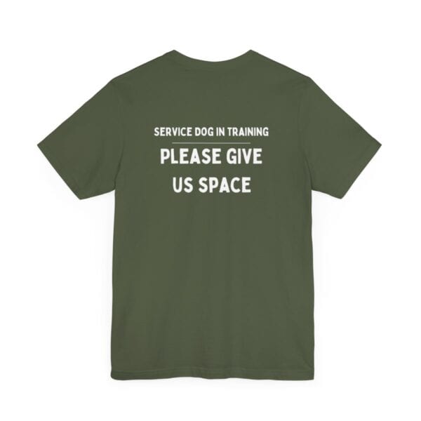Service Dog in Training Unisex Tshirt - Image 2