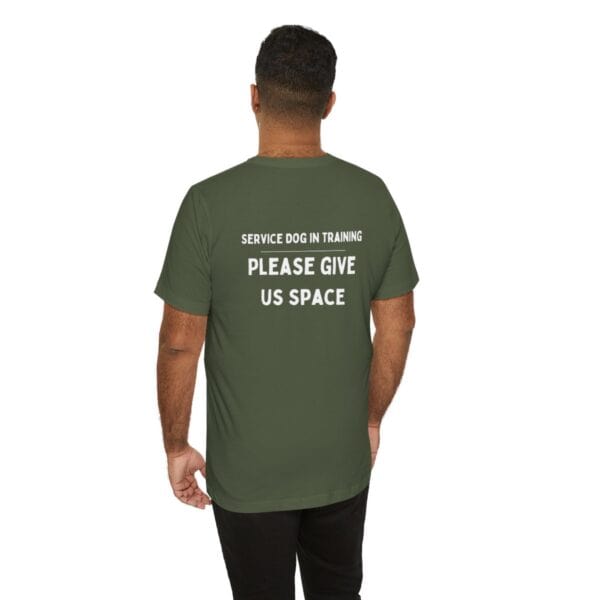 Service Dog in Training Unisex Tshirt - Image 4