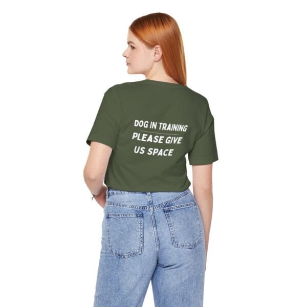 Dog in Training Unisex Tshirt - Image 6